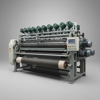 Высокоскоростной 200-450rpm Shade Net Making Machine с 135 "-260" рабочей шириной и габаритом E3-E18